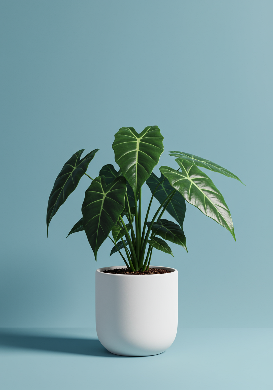 Plantas em ambiente contemporâneo